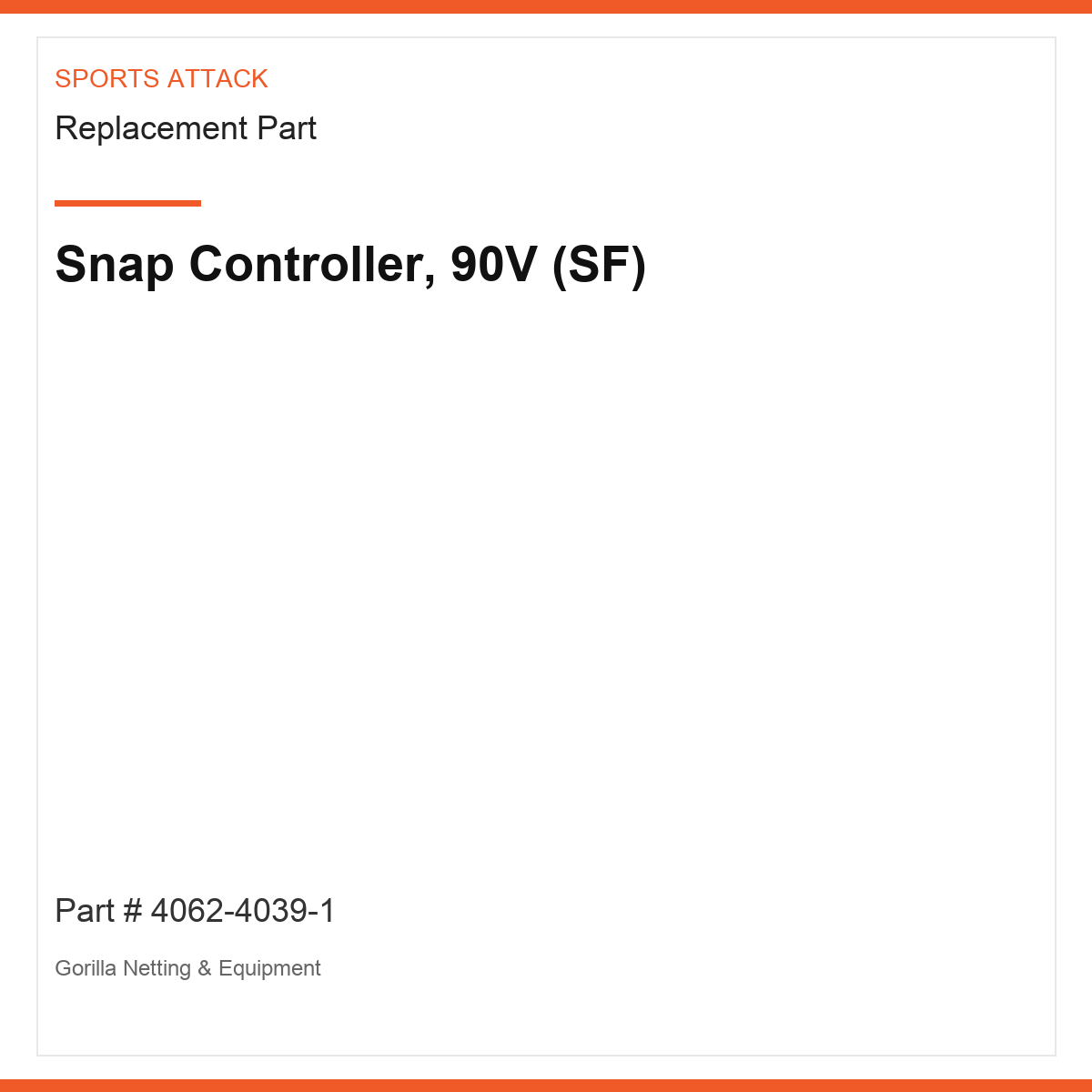 Snap Controller, 90V (SF)