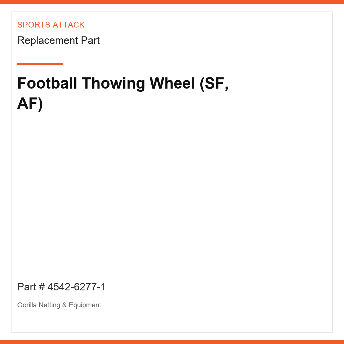 Football Thowing Wheel (SF, AF)