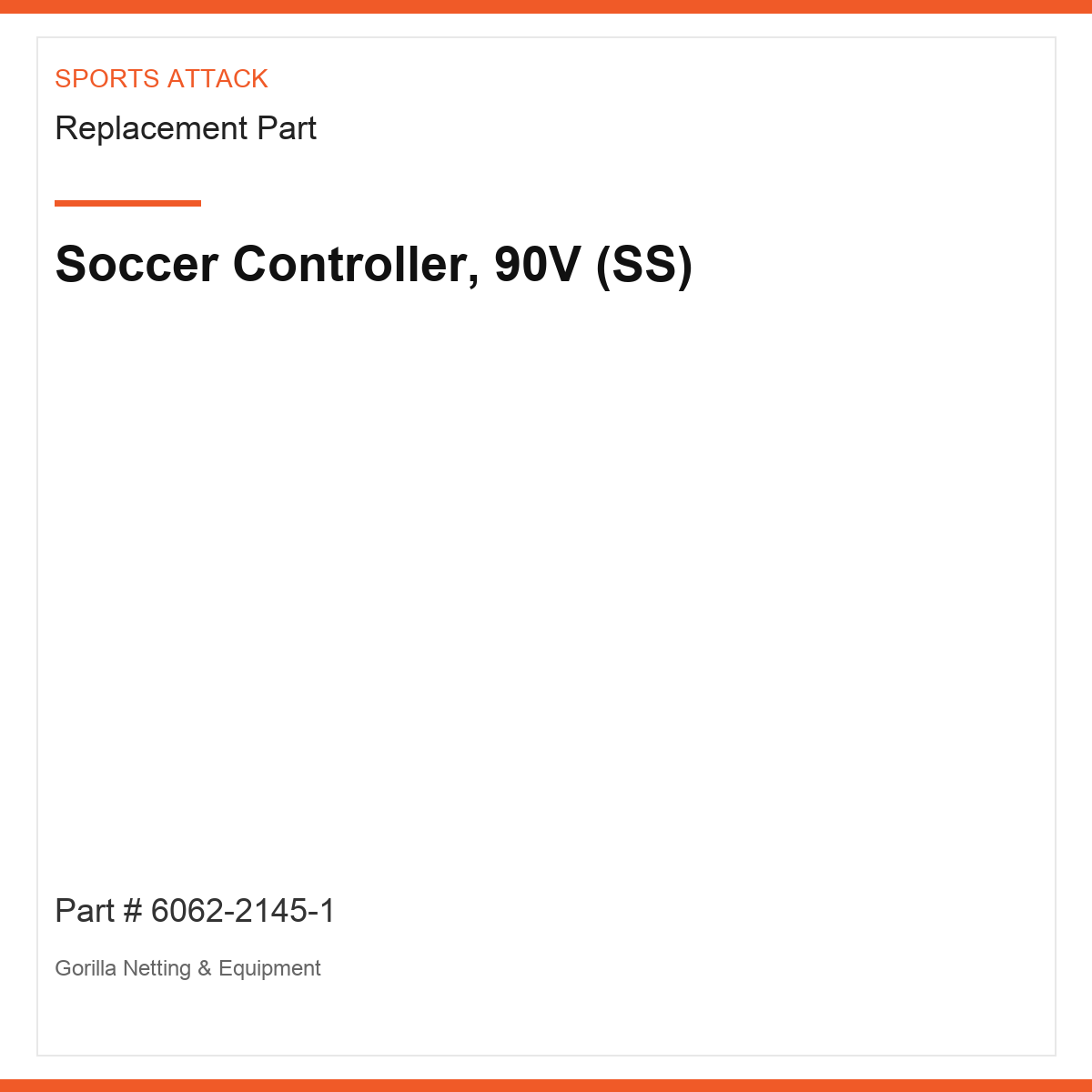 Soccer Controller, 90V (SS)
