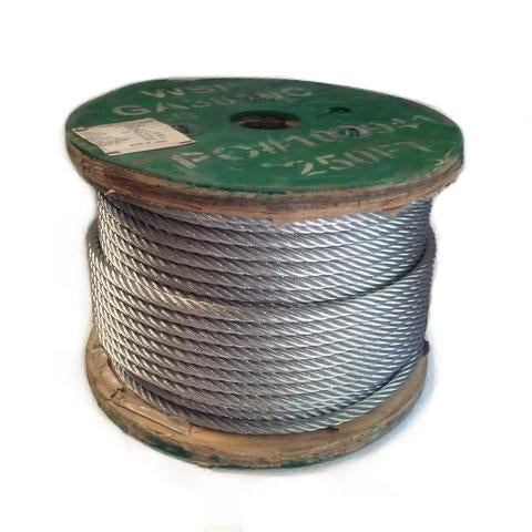 GALVANIZED, AIRCRAFT CABLE