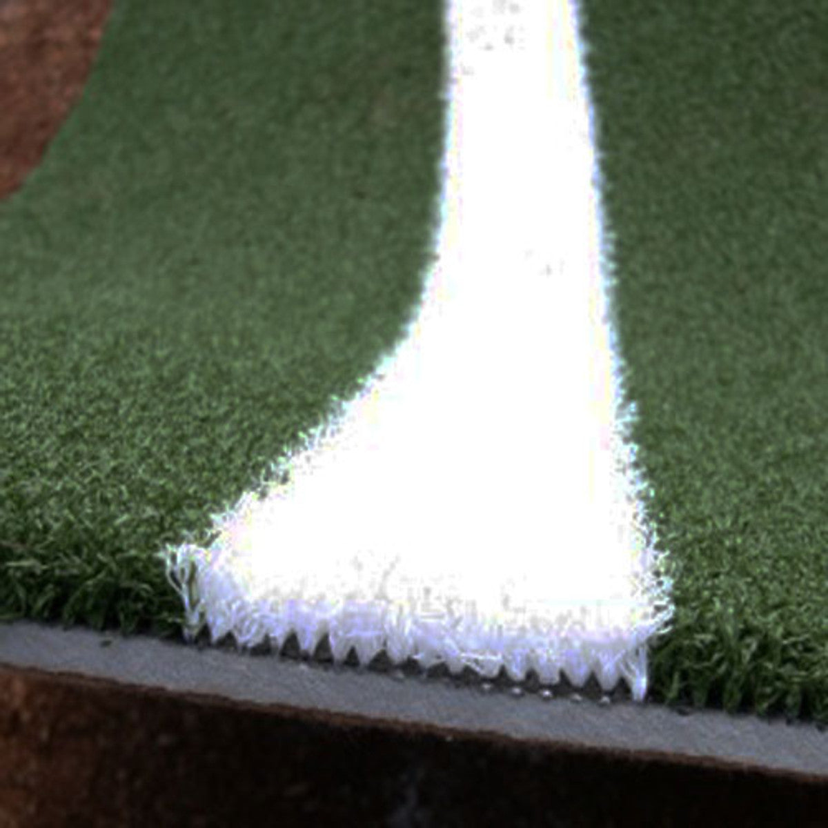 12' x 7' Green Softball Batting Mat Pro with Lines - Durable & Portable