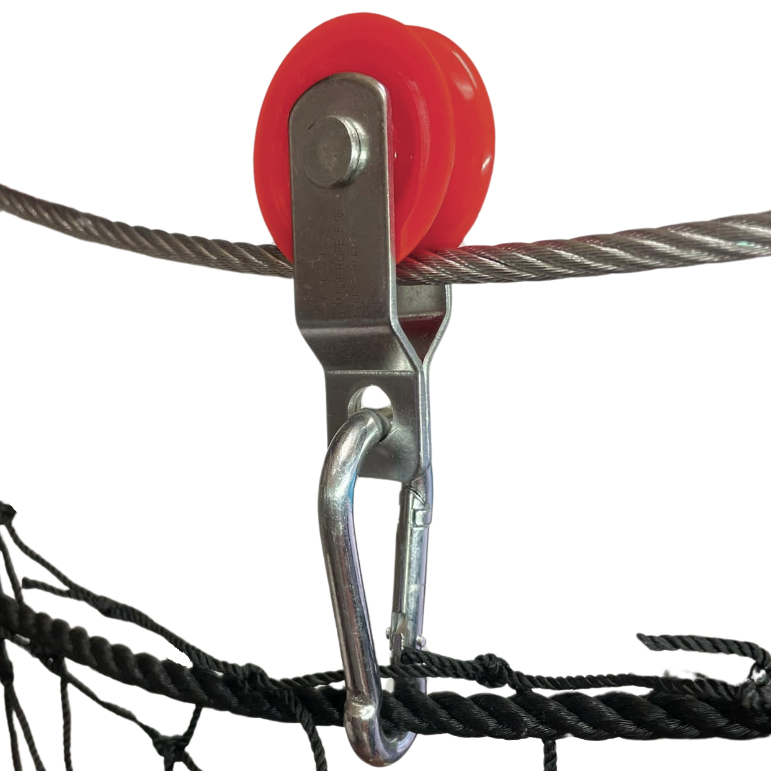 Fiberglass Galvanized Steel Roller Slider Pulley