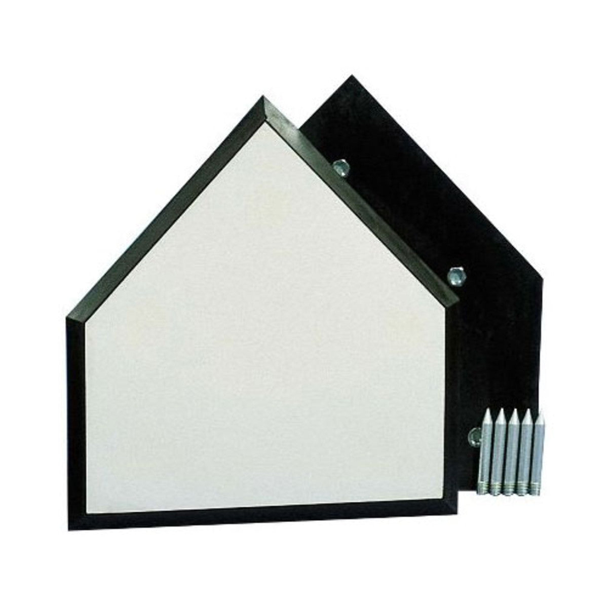 Home Plate Pro-Style - Tamaño oficial con púas de acero y caucho duradero