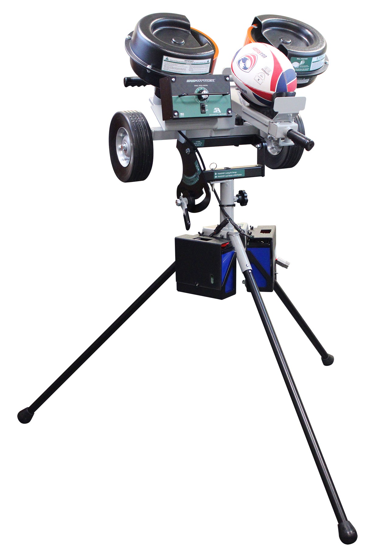 Drop Attack Rugby Machine, 12V DC (W/90V Charger)