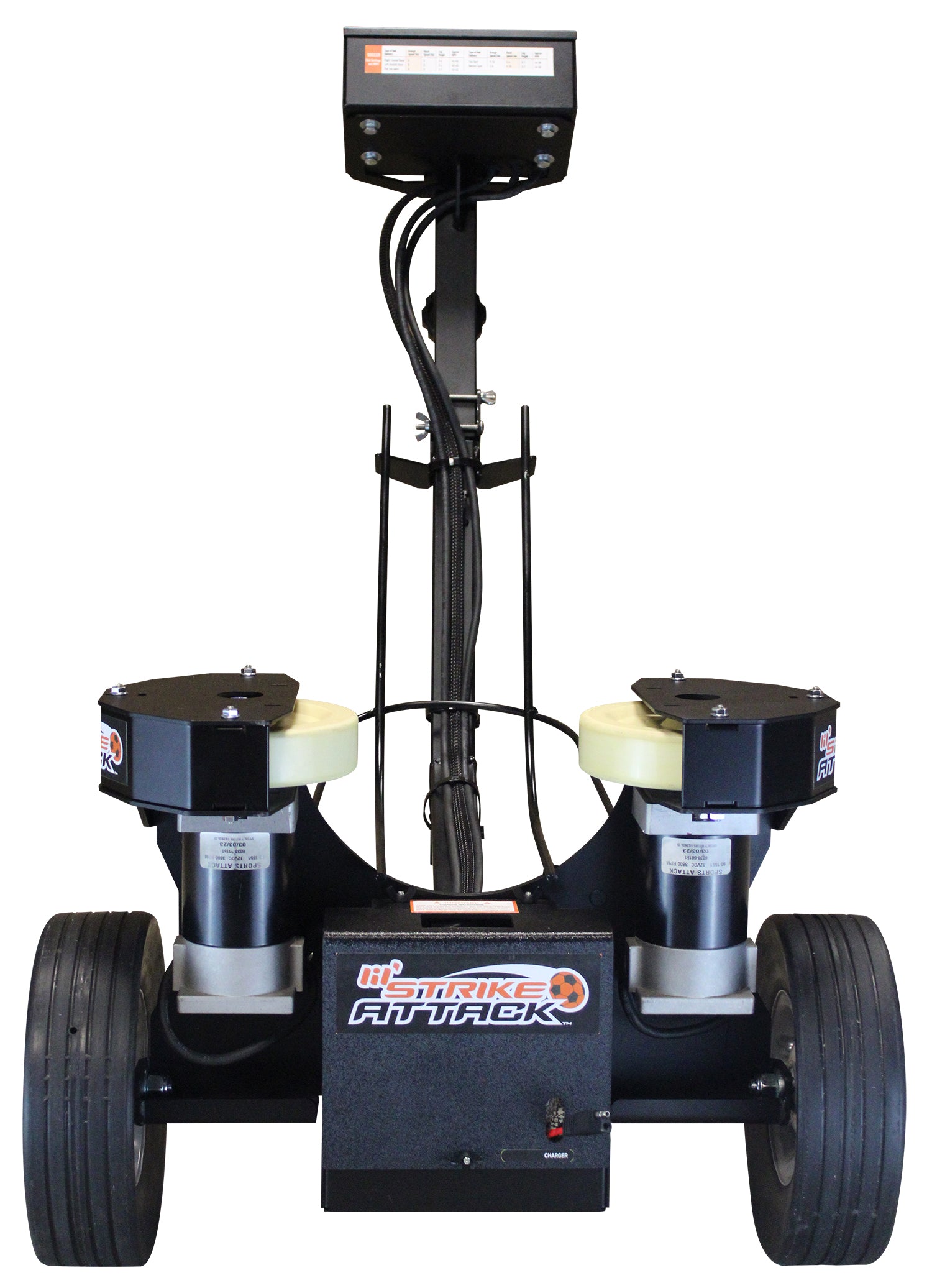 Lil’ Strike Attack Soccer Machine, 12V DC (W/90V Charger)