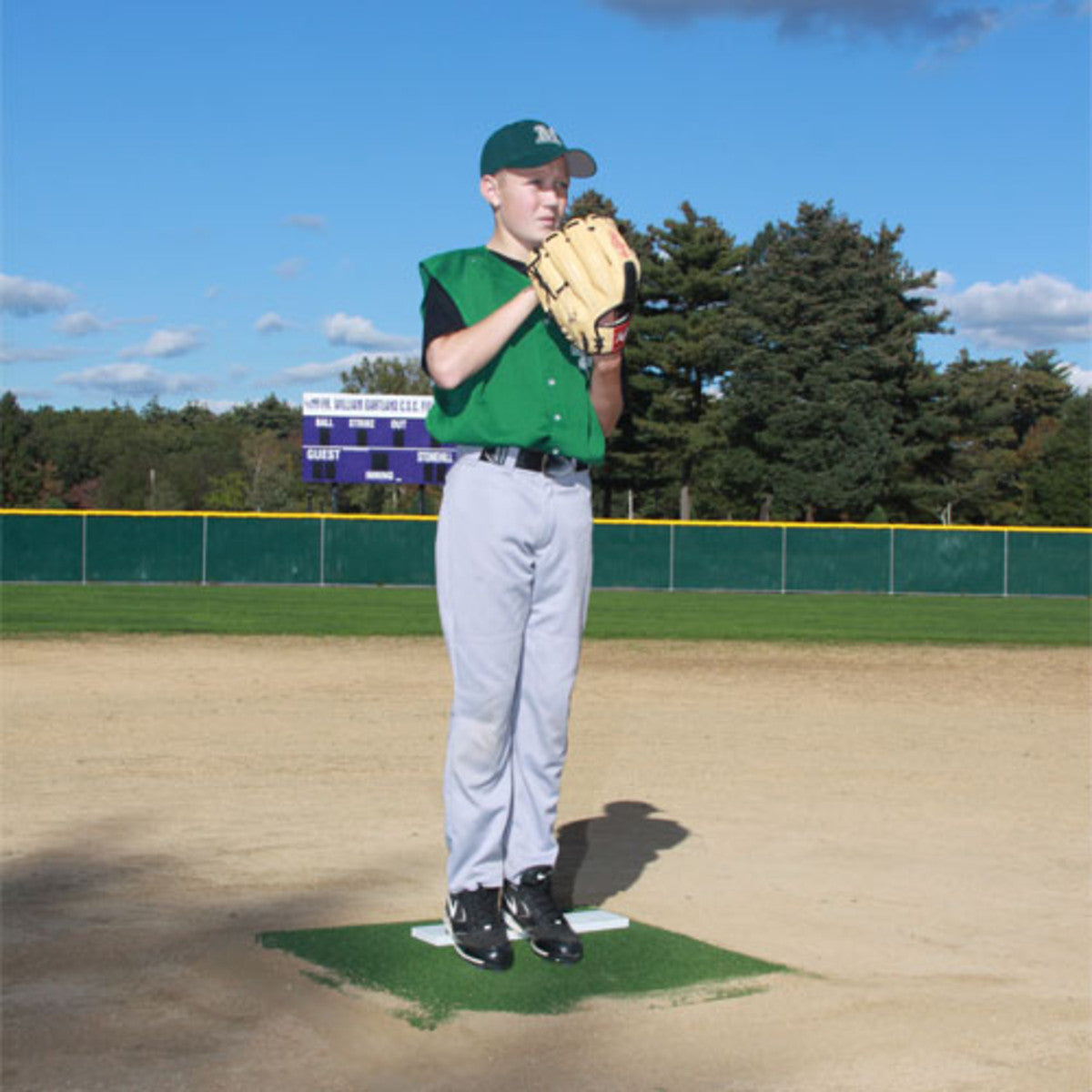 ProMounds Green Pitcher's Training Mound