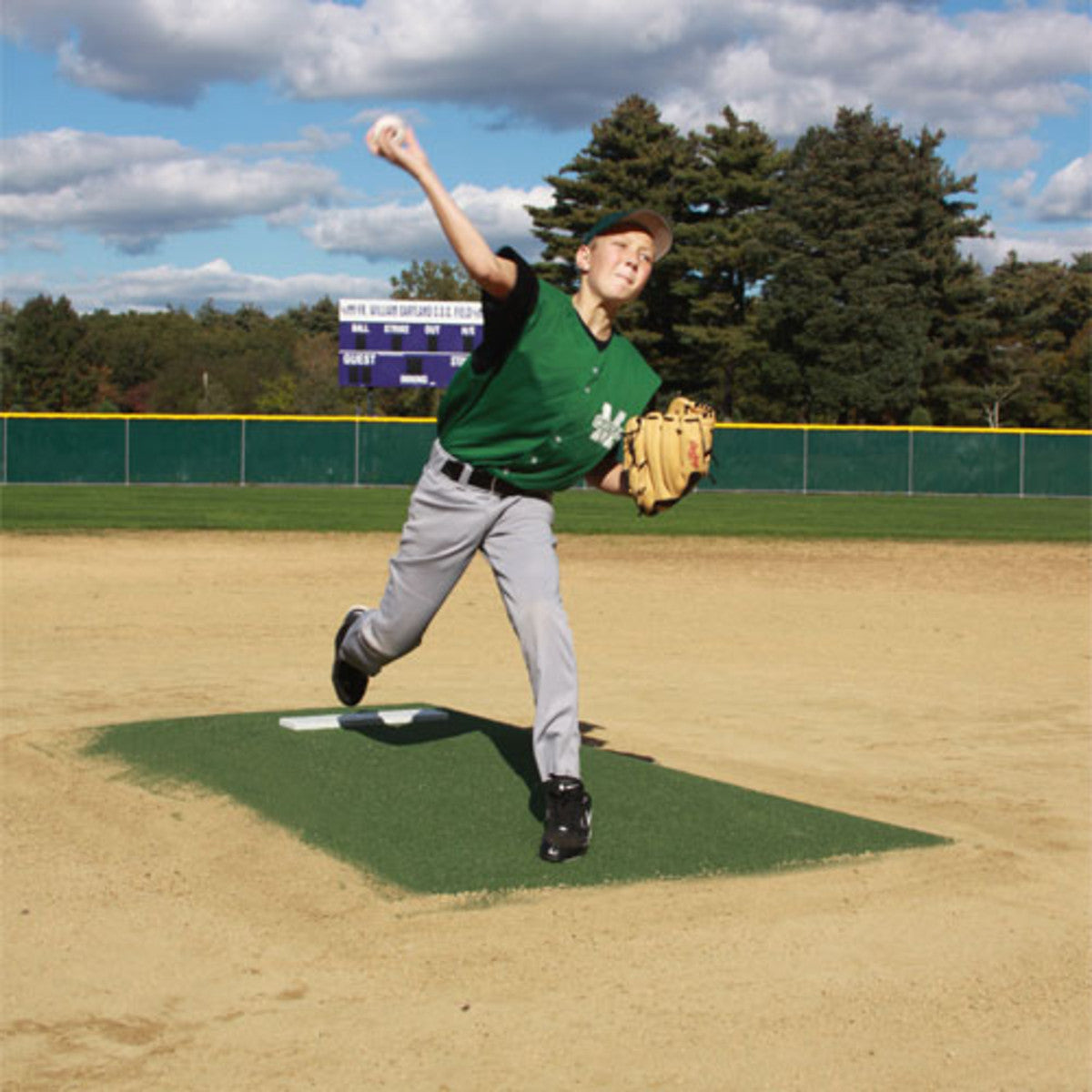ProMounds Major League Pitching Mound With Green Turf