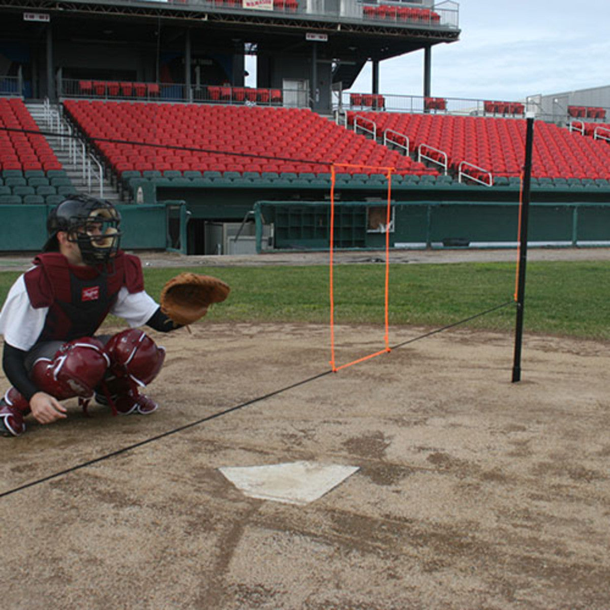 Strike Strings® Kit (With Poles): Advanced Pitching Training Aid