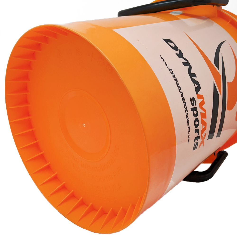 Dynamax Sports 5 Gallon Ball Bucket with Padded Seat Lid