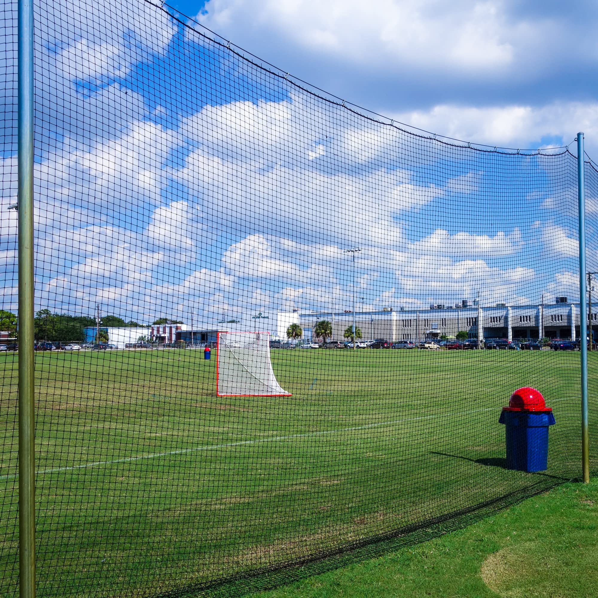#30 Nylon Lacrosse/Hockey Backstop Net, Custom Size