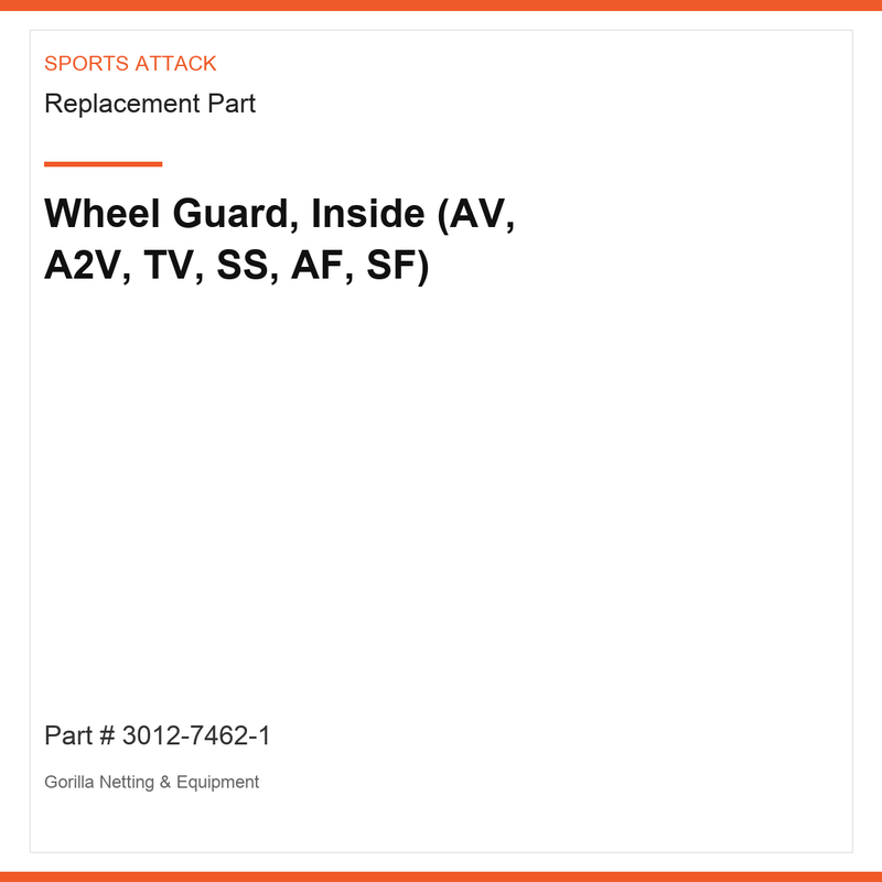Wheel Guard, Inside (AV, A2V, TV, SS, AF, SF)