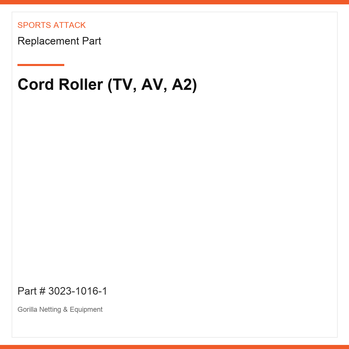 Cord Roller (TV, AV, A2)