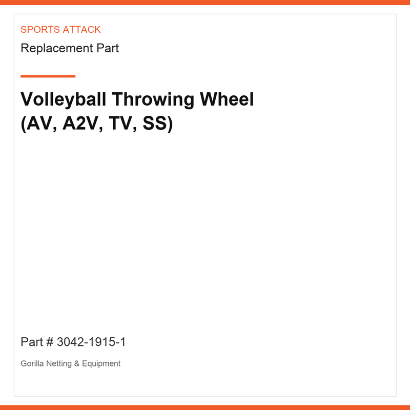 Volleyball Throwing Wheel (AV, A2V, TV, SS)