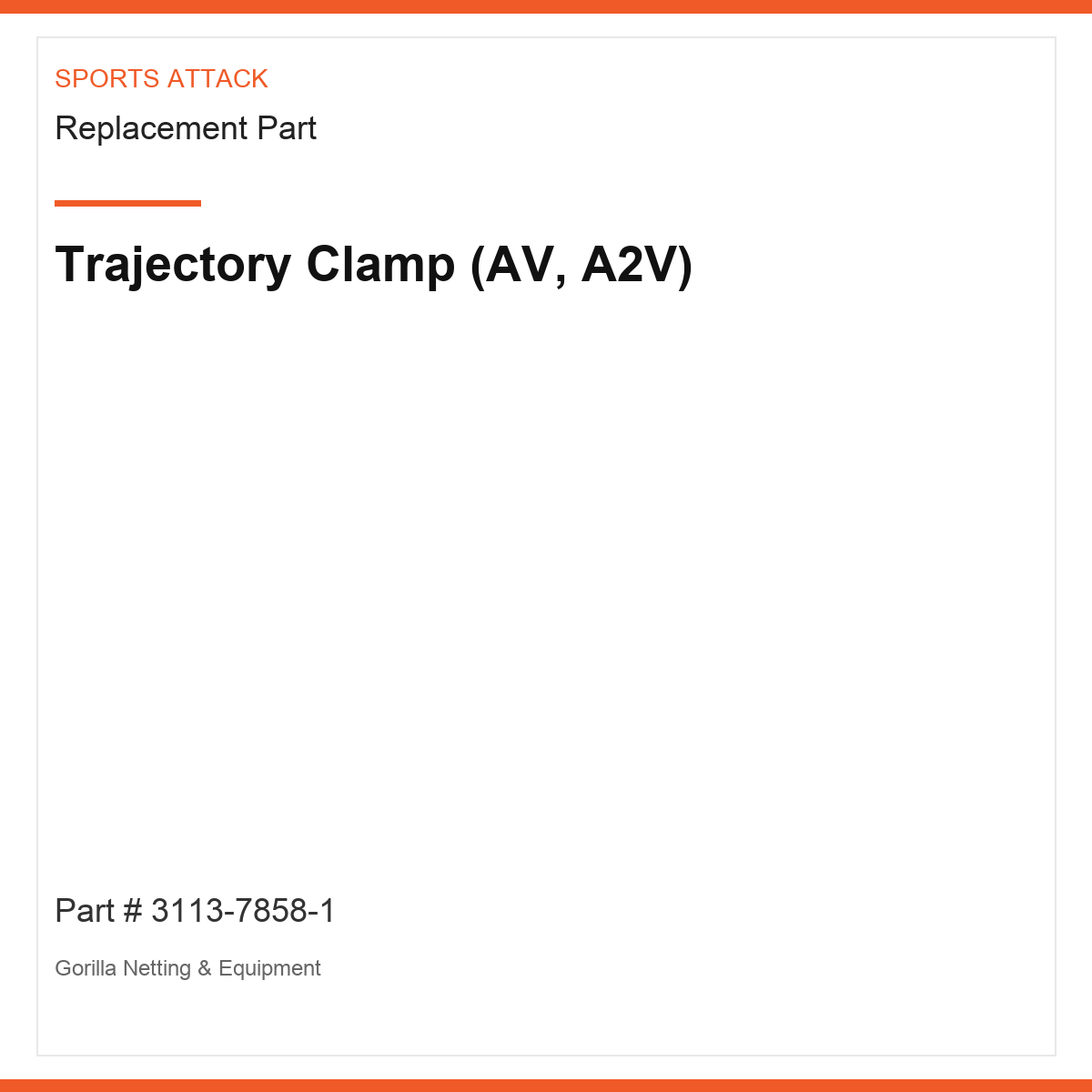 Trajectory Clamp (AV, A2V)