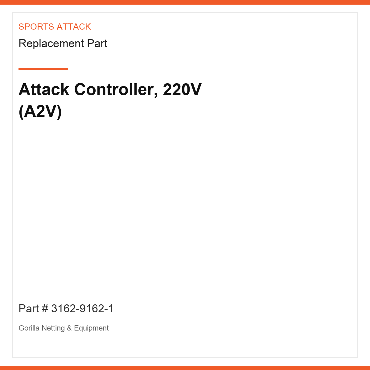 Attack Controller, 220V (A2V)