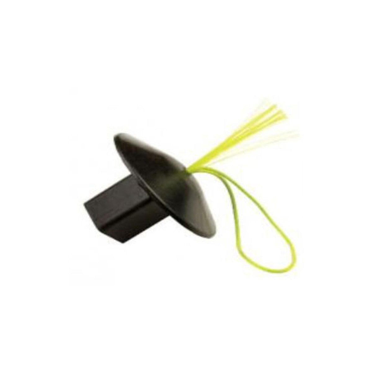 Optic Stem Base Plug - Black with Neon Green Indicator