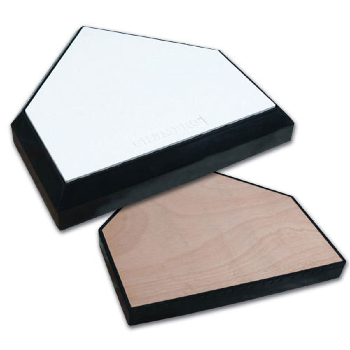 Ultimate In-Ground Home Plate - Durable Wood & Rubber Construction