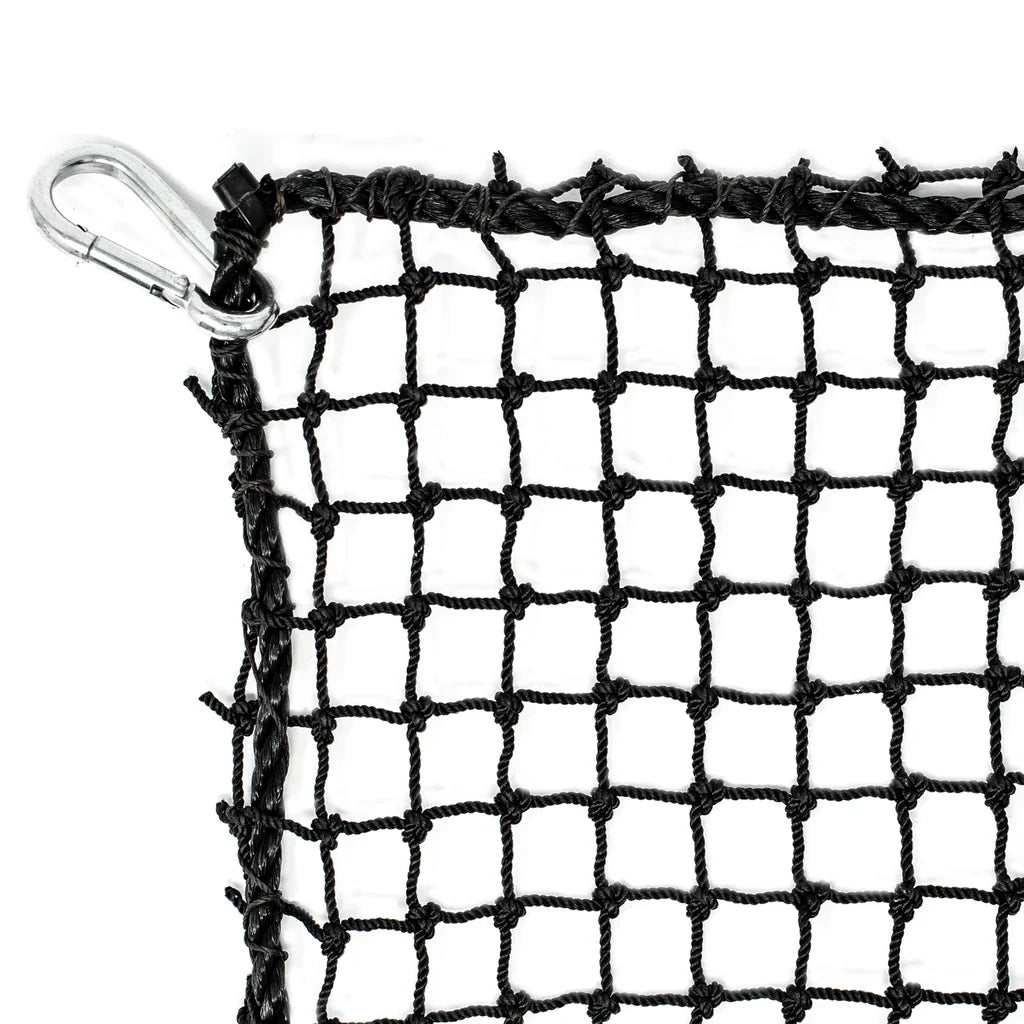 Black #24 3/4" high-impact golf netting panel