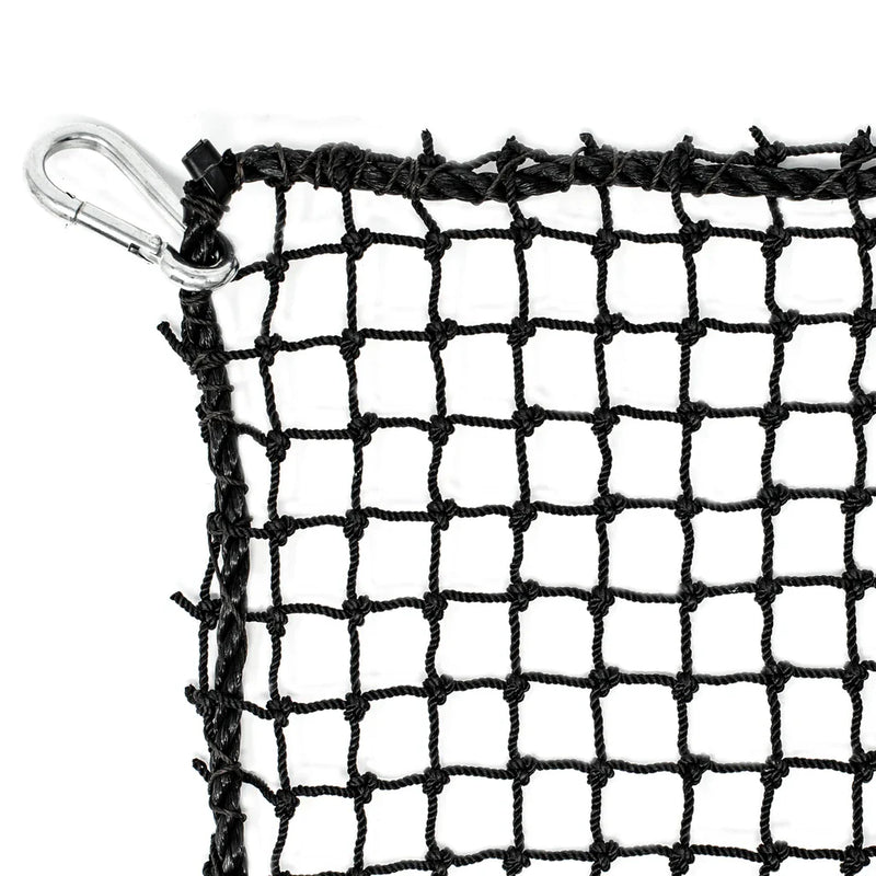 Black #24 3/4" high-impact golf netting panel
