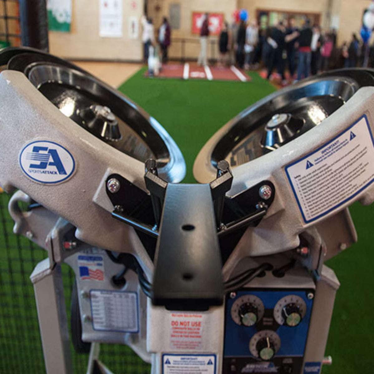 Hack Attack Pitching Machine - Realistic Baseball Pitching Experience