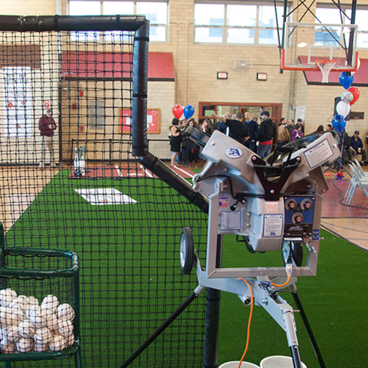 Junior Hack Attack Baseball Pitching Machine - Youth to Pro Training