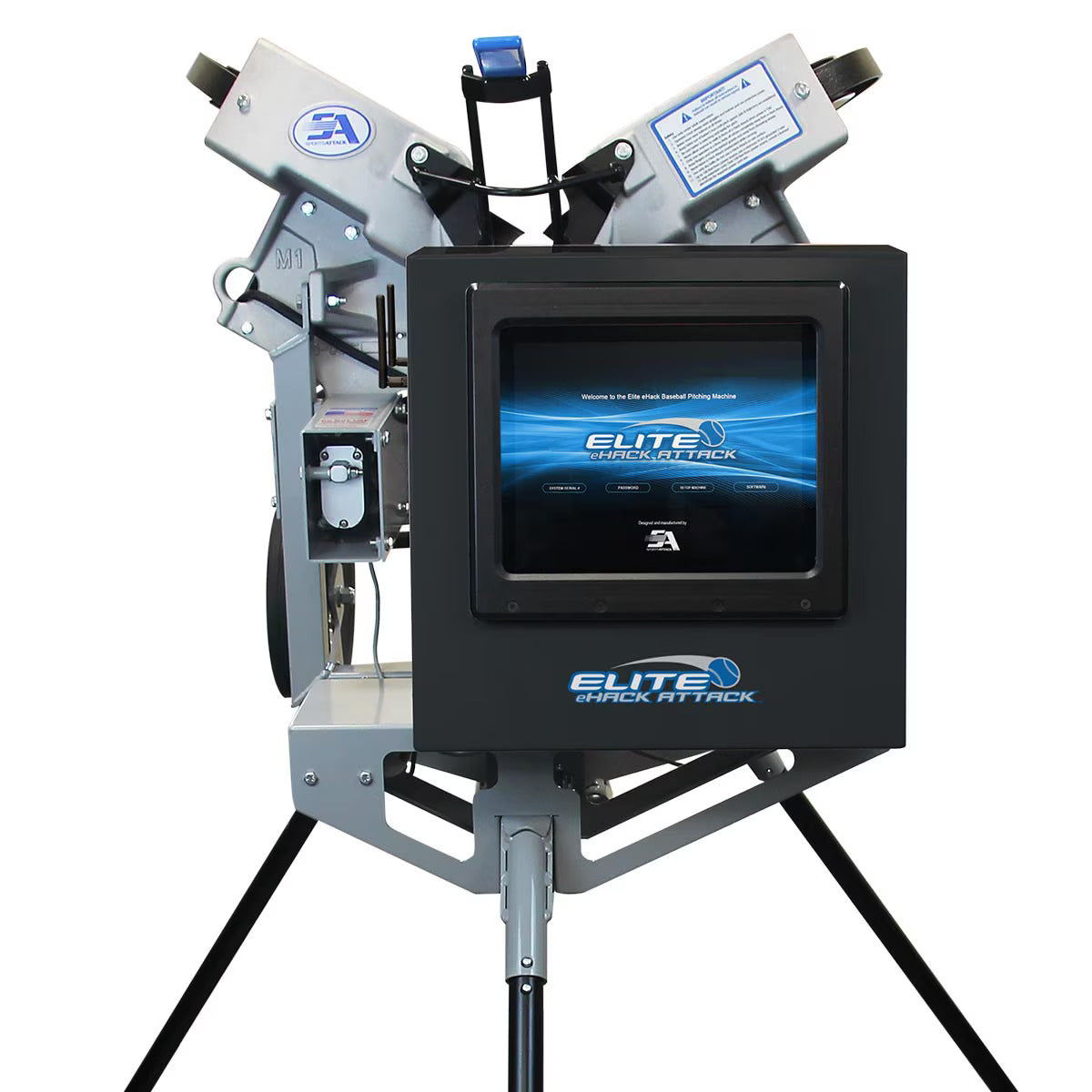 Elite eHack Attack Baseball Pitching Machine - Advanced Training