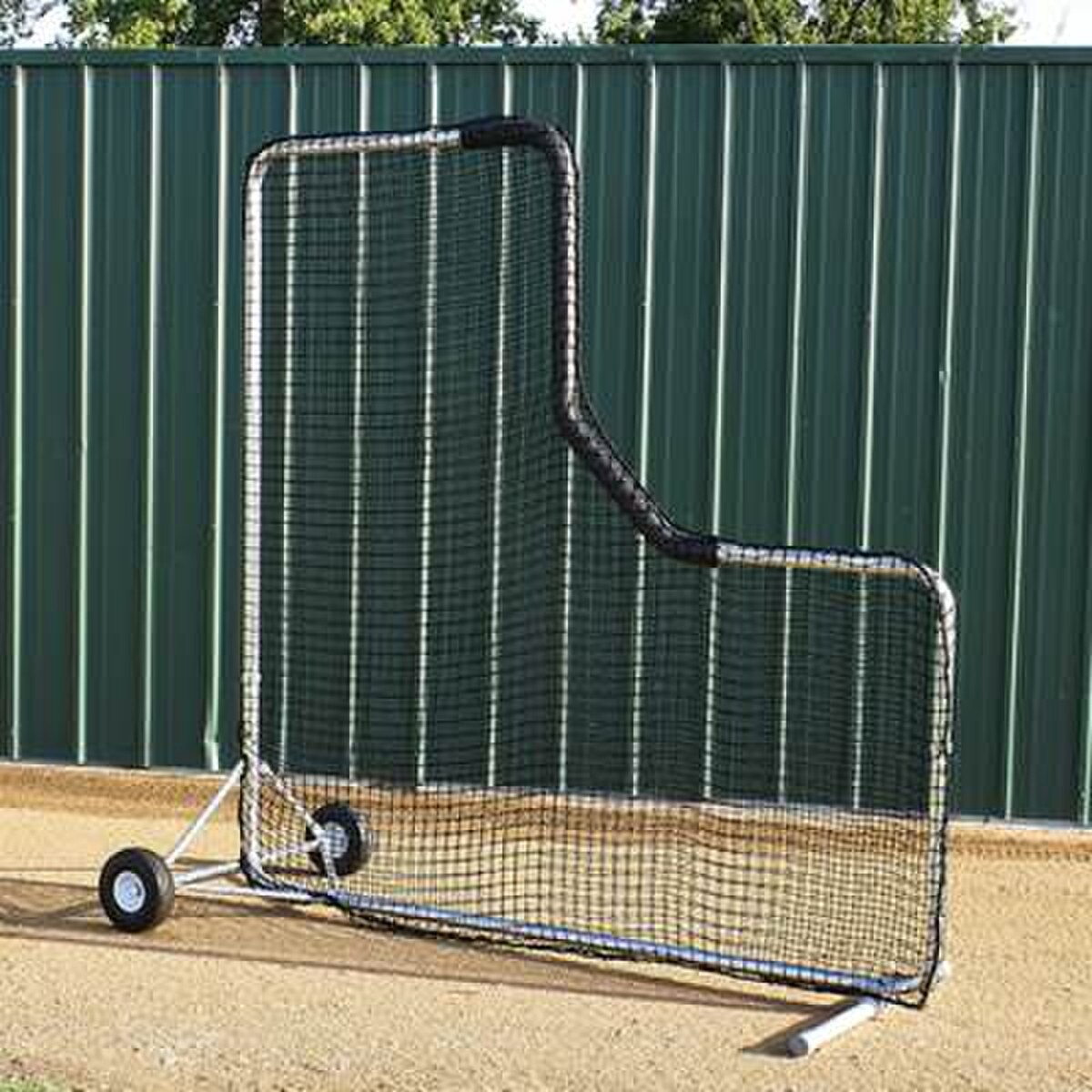 Pro Series Field Baseball-Softball L-Screen with Wheels