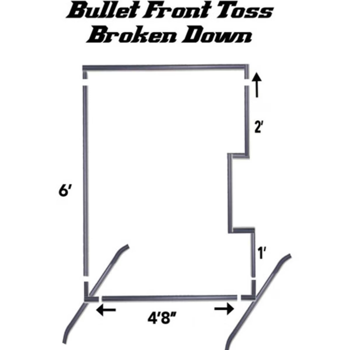 Bullet Front Toss Screen